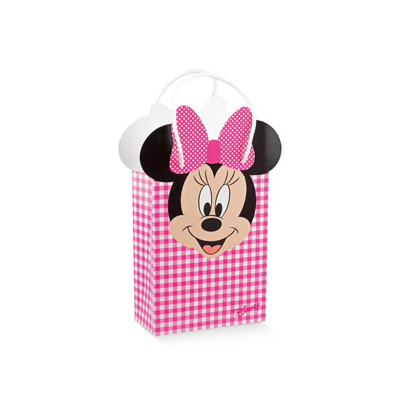 x1 Sac Minnie vichy fushcia