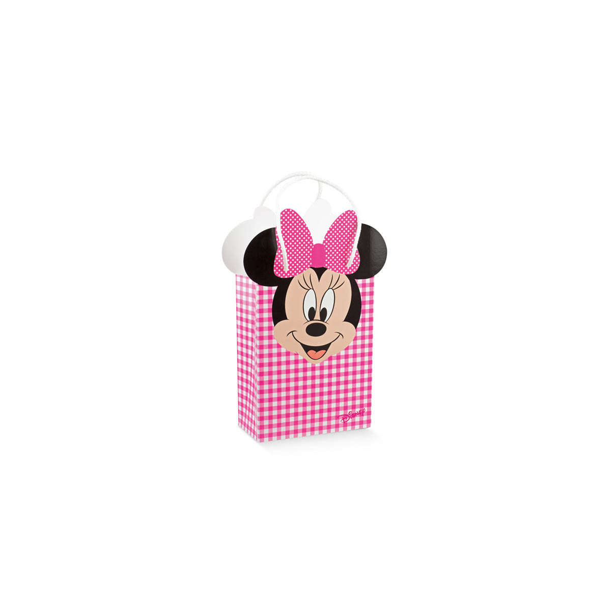 x1 Sac Minnie vichy fushcia