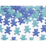 Confetti de table ourson bleu