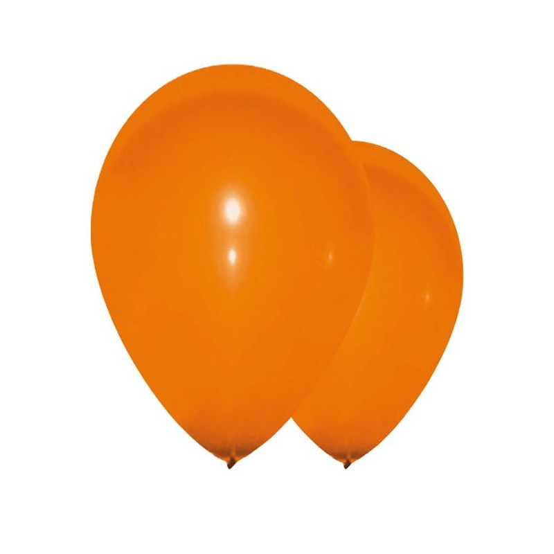 8 ballons gonflables 23 cm rouges unis