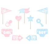 Kit photobooth gender reveal