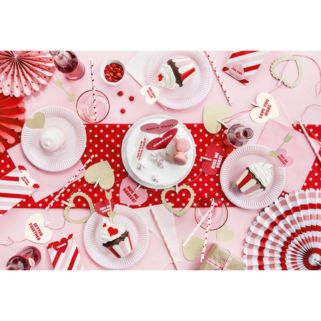 Spécial Fêtes > Caissettes pour cupcakes rouge brillant : CuistoShop
