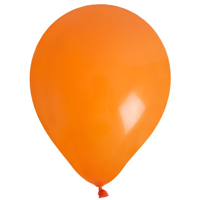 x10 Ballon de baudruche Orange
