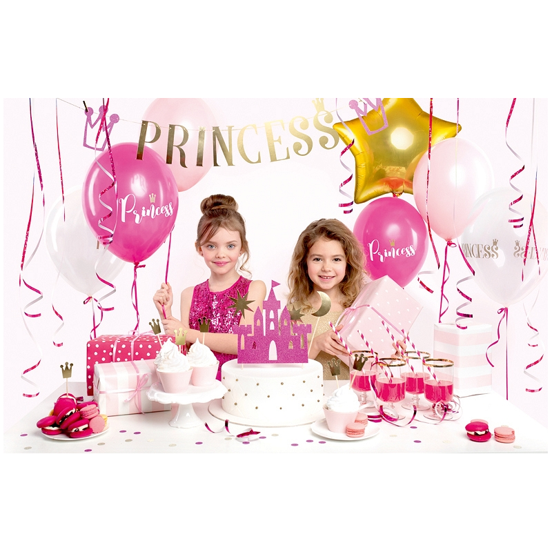 Ballon Etoile - Happy Birthday - Rose Poudré – La Boite à Dragées