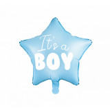 Ballon hélium "It's a boy" Bleu 45 cm